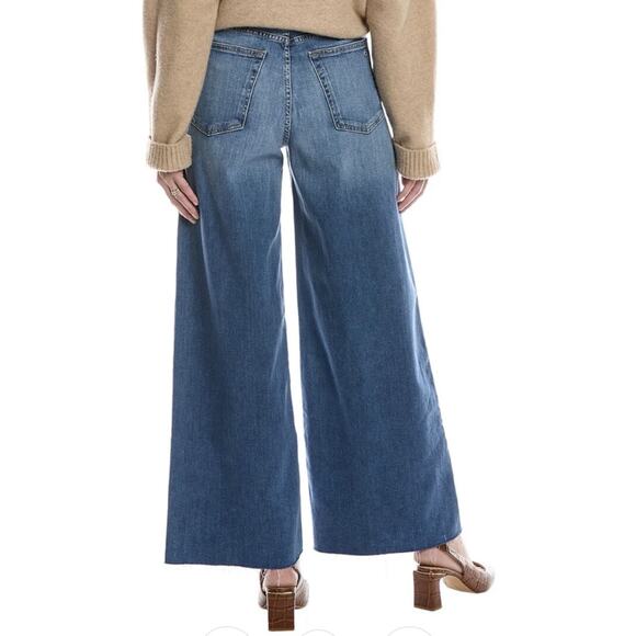 Rag & Bone Sofie High Rise Ankle Ultra Wide Leg Jeans 27 Kayden Retro Preppy - Picture 2 of 14